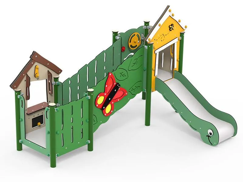 Miniplay Olivia U3 play equipment 3D view Miniplay Olivia U3 play equipment 3D view